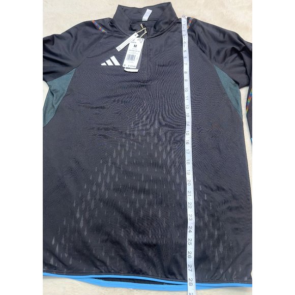 Adidas Men Medium TIRO 23 PRO TOP WC World Cup Soccer Quarter Zip Shirt IB5834 - Picture 13 of 13